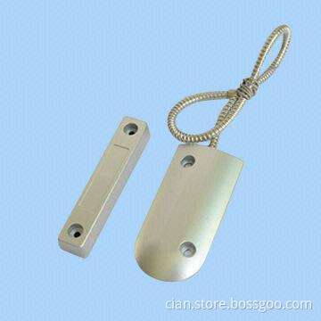 Wired Magnetic Contacts in Zinc Alloy, for Roller Shutter Door, CE/RoHS Directive-compliant